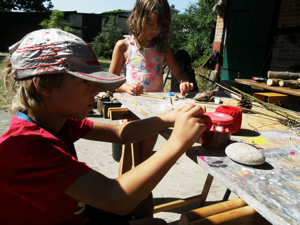 So sah die Ferienbetreuung für Kinder in den Sommerferien 2018 in Möckern bei Magdeburg aus.