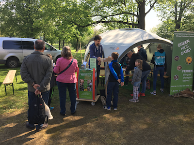 Green Kids Camp auf der Grünen Messe 2019 in Magdeburg
